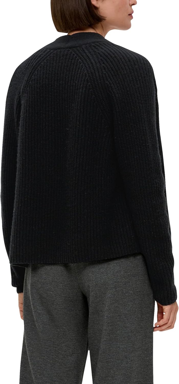 s.Oliver Kurzer Cardigan aus Wollmix 46 0700_natur, 46 0700_natur