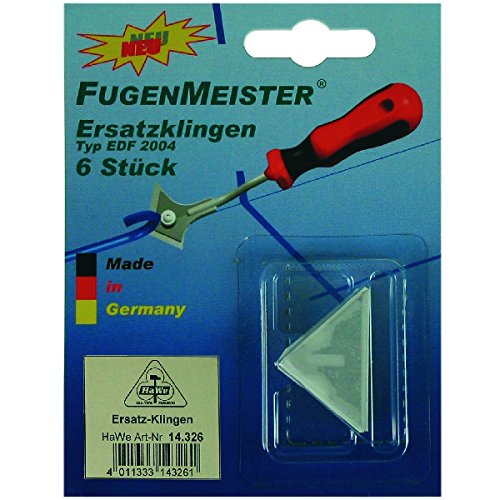 HaWe 14.326 Ersatzklingen für DELTA-Fugenschneider 6 Stück