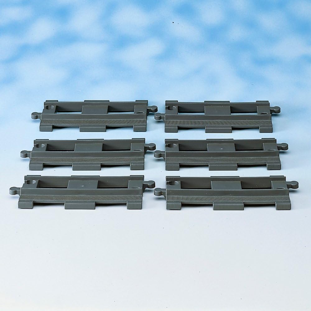 LEGO Duplo Eisenbahn 2734 - 6 gerade Duplo Schienen