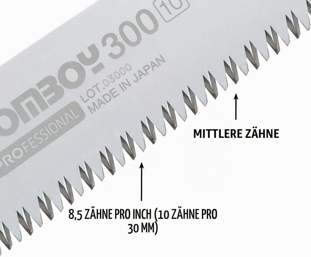 Silky japanische Klappsäge Gomboy 300mm medium
