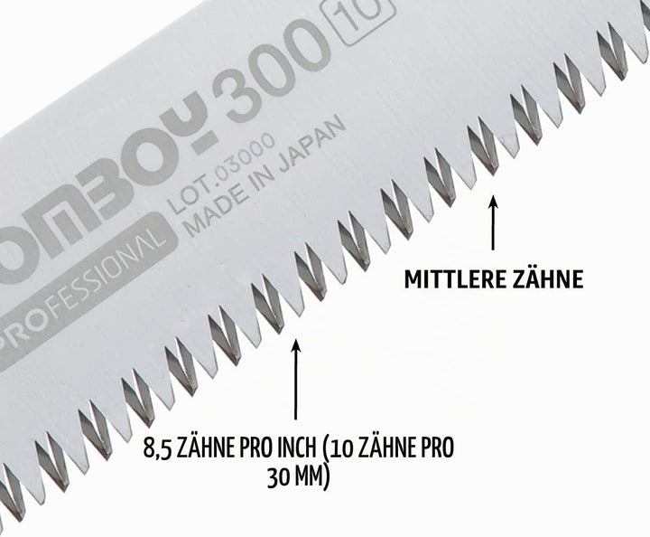 Silky japanische Klappsäge Gomboy 300mm medium