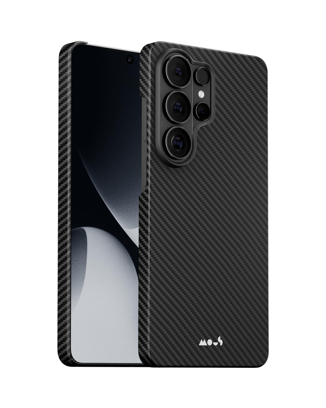 Mous für Samsung Galaxy S26 Ultra Hülle, kompatibel mit MagSafe & Qi2 – Superdünne Aramidfaser-Hülle