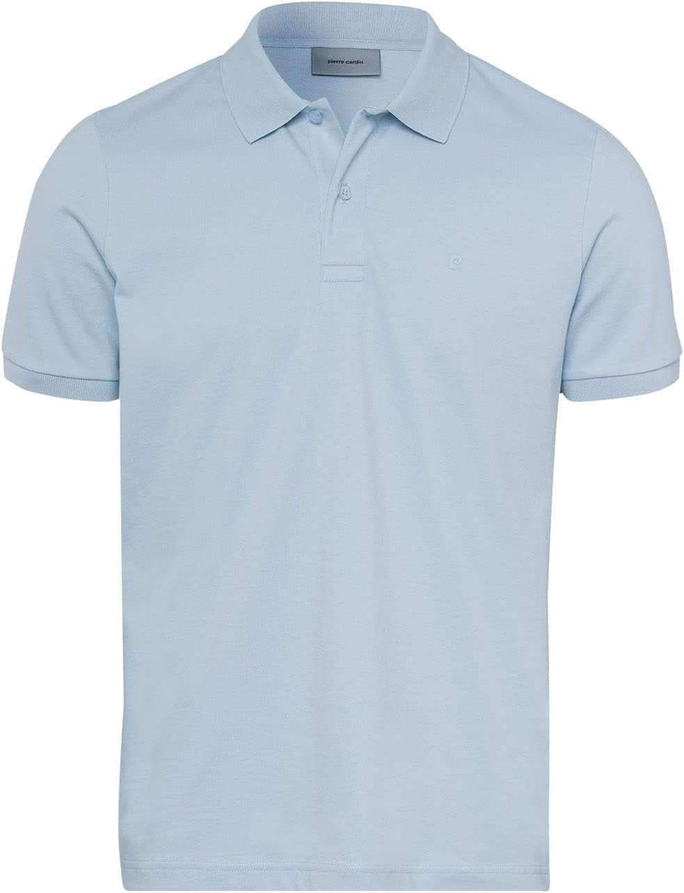Pierre Cardin Herren Basic Polo Poloshirt, Blue Fog