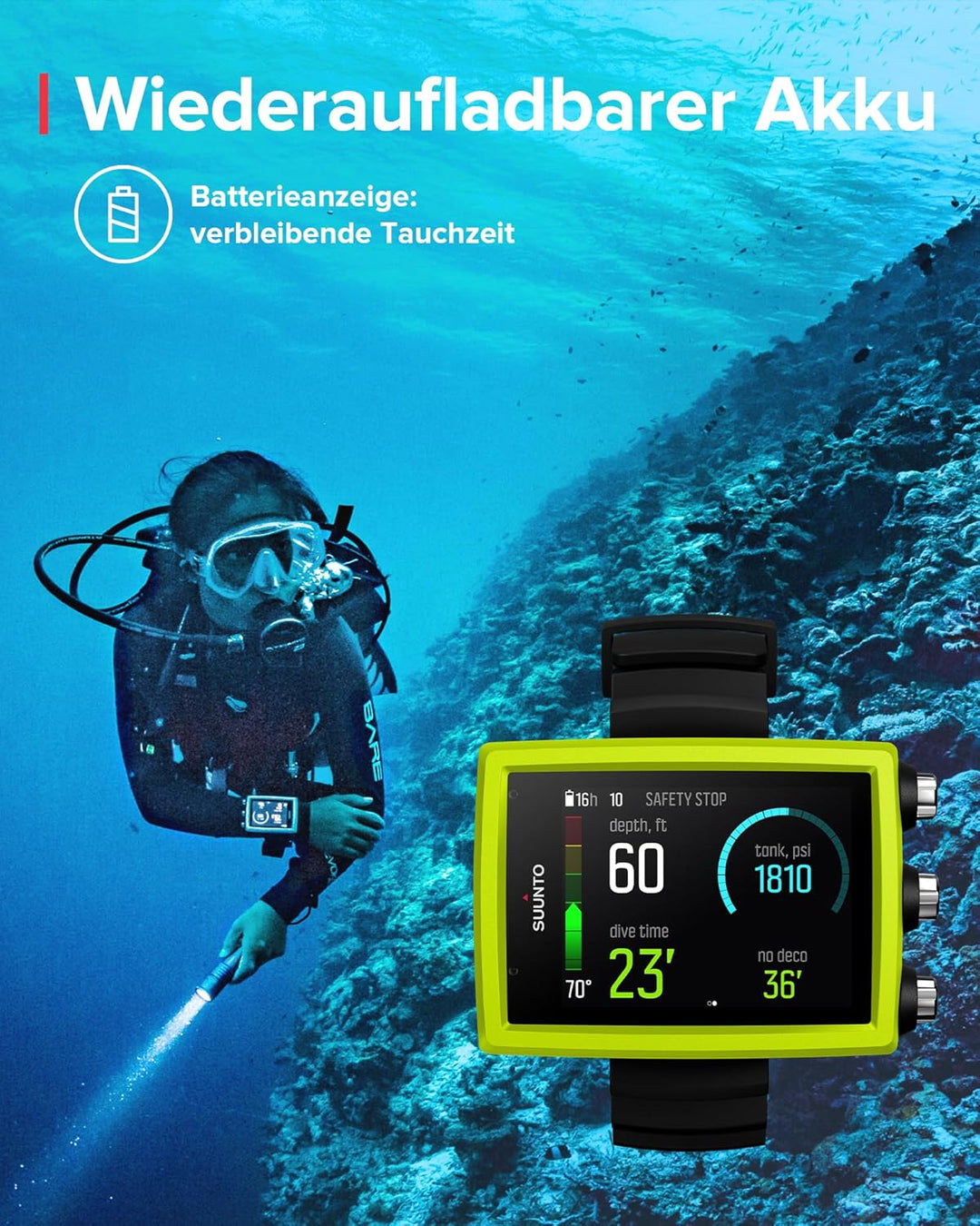 Suunto Dive EON Core Grün EON CORE, Grün EON CORE