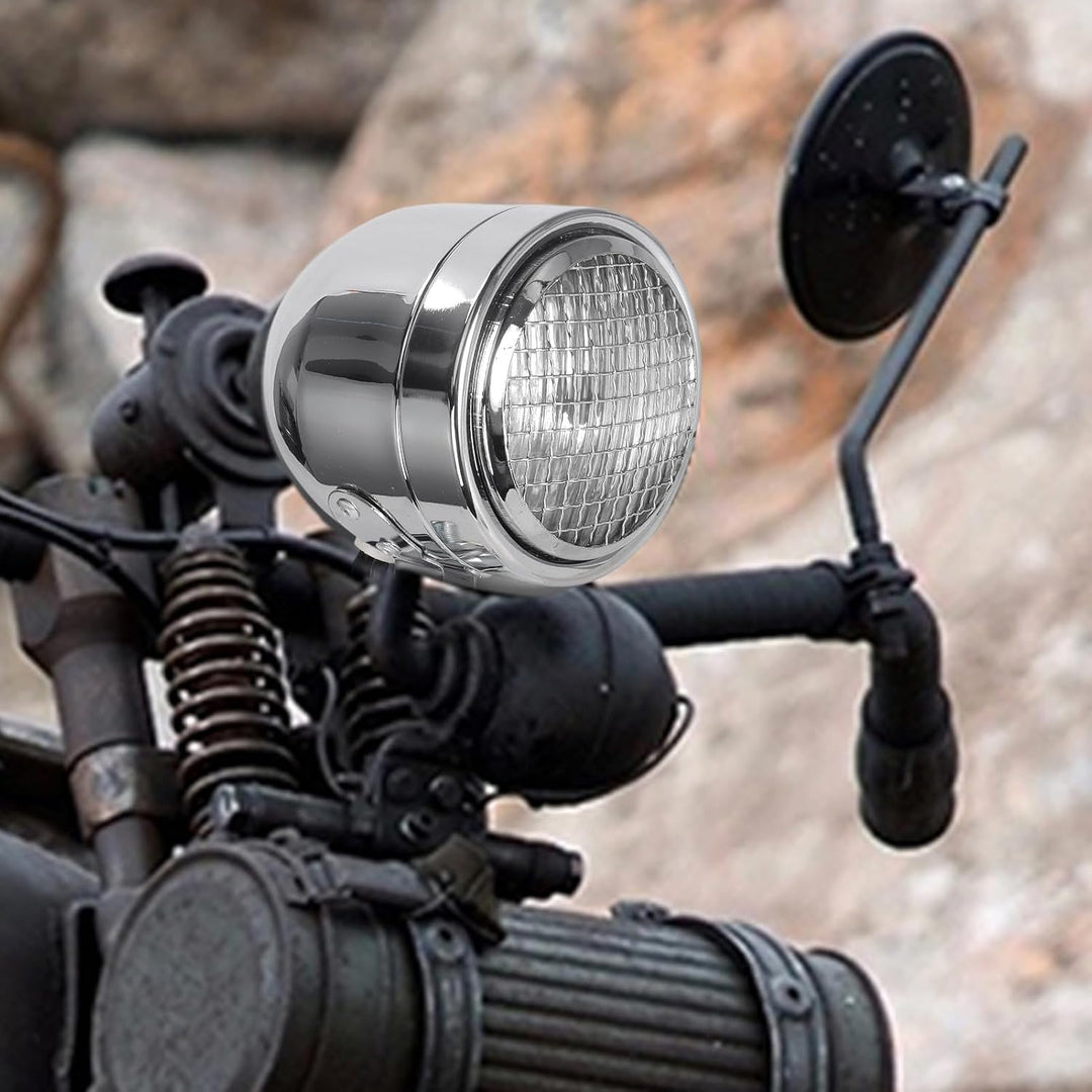 Motorradscheinwerfer – Lampe mit hoher Sichtbarkeit mit Gehäuse | Leuchtmittel für Motorradscheinwer