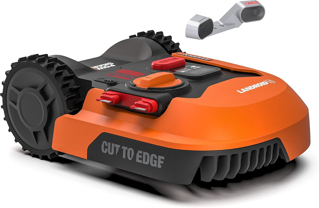 WORX Landroid WR900E Mähroboter – Akkurasenmäher für kleine Gärten mit bis zu 500m² – Selbstfahrende