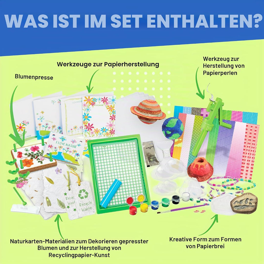 4M Green Paper Craft Traditionell, Traditionell