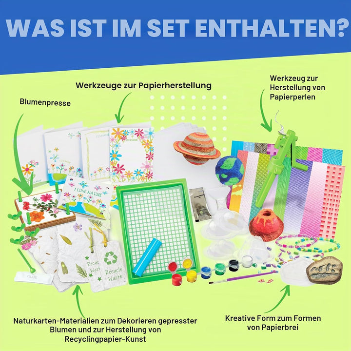 4M Green Paper Craft Traditionell, Traditionell