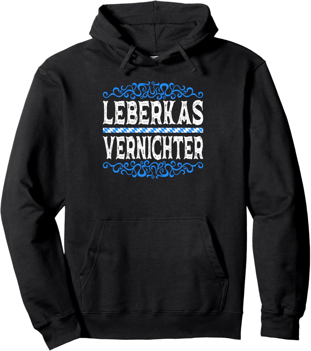 Leberkas Bayerischer Dialekt Lustige Sprüche Boarisch Pullover Hoodie