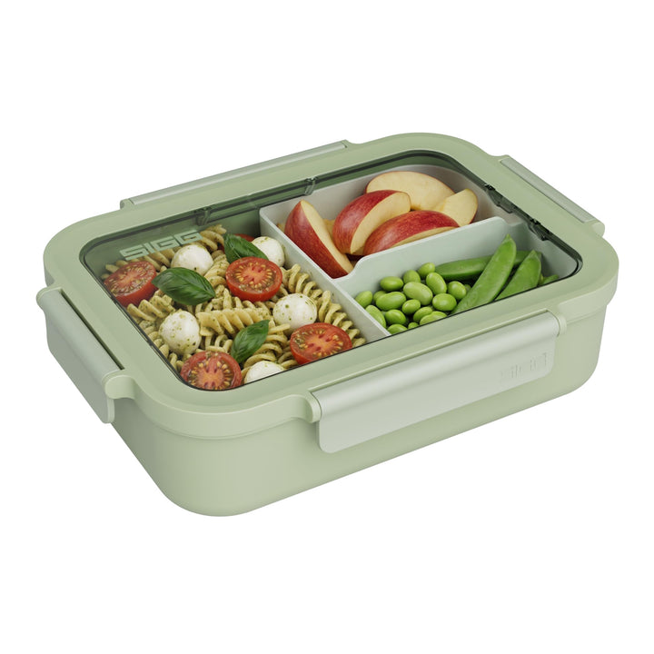 Sigg - NIMO Lunchbox L - Auslaufsicher - Trenner - Mikrowellen- & Spülmaschinengeeignet - BPA-frei -