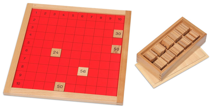 Betzold - Pythagorasbrett - Mathematik Grundschule Rechenbrett Zahlenraum 100 Nocolor, Nocolor