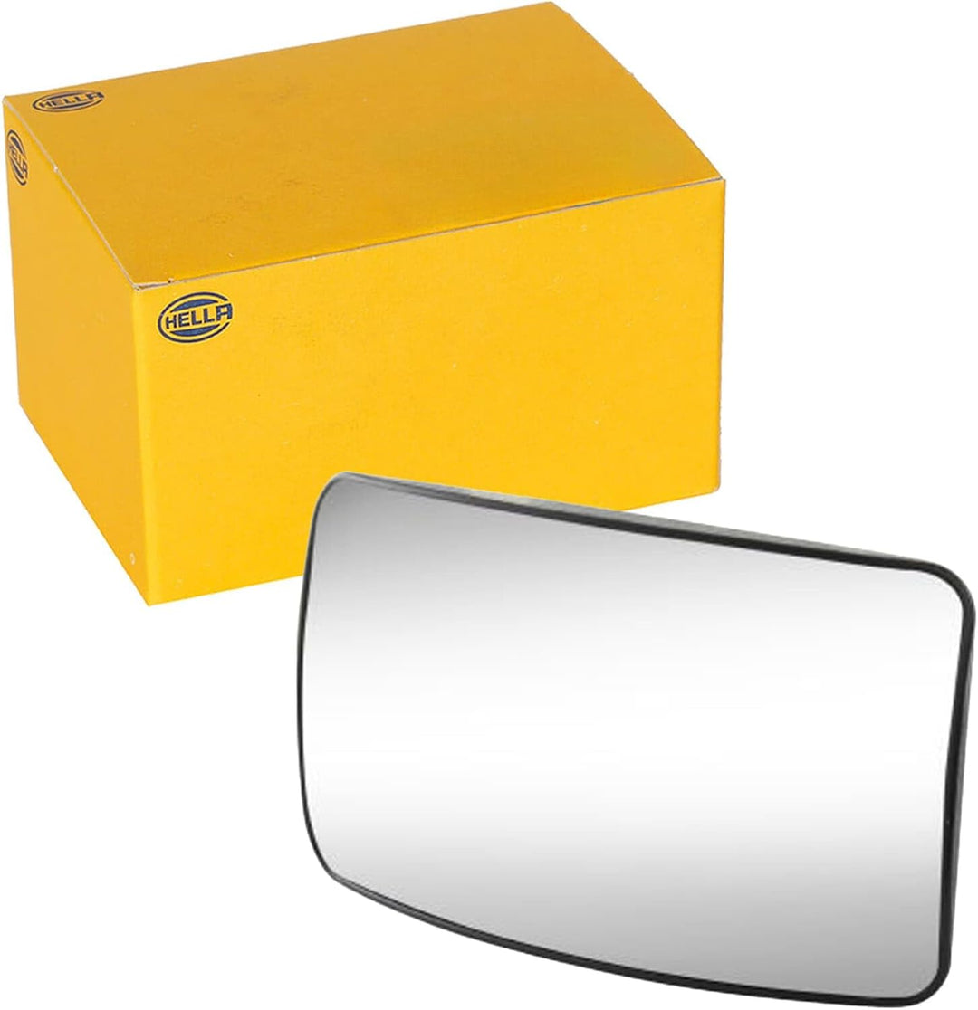 HELLA - Aussenspiegel - Kunststoffgehäuse - schwarz - Breite: 205mm - Höhe: 125mm - beidseitig - 8SB