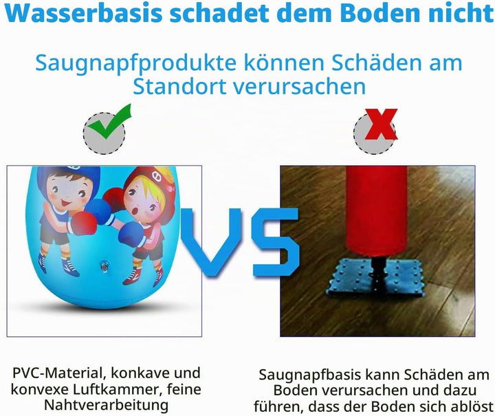 Schwere Boxsack für Kinder Boxen Dummy aufblasbare Dinosaurier kühlen Spass Spielzeug für Jungen Spo