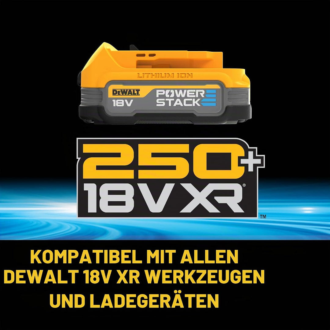 Dewalt 18 Volt Akku-Komobpack DCK2050E2T (mit 1x Schlagbohrschrauber DCD805, 1x ¼“ Schlagschrauber D