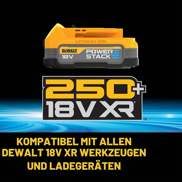 Dewalt 18 Volt Akku-Komobpack DCK2050E2T (mit 1x Schlagbohrschrauber DCD805, 1x ¼“ Schlagschrauber D