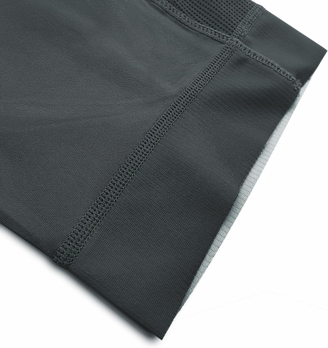 Lo.gas Herren Radfahren Bib Shorts, Gel Gepolstert Mit Taschen, Atmungsaktiv Quick-Dry für Männer M
