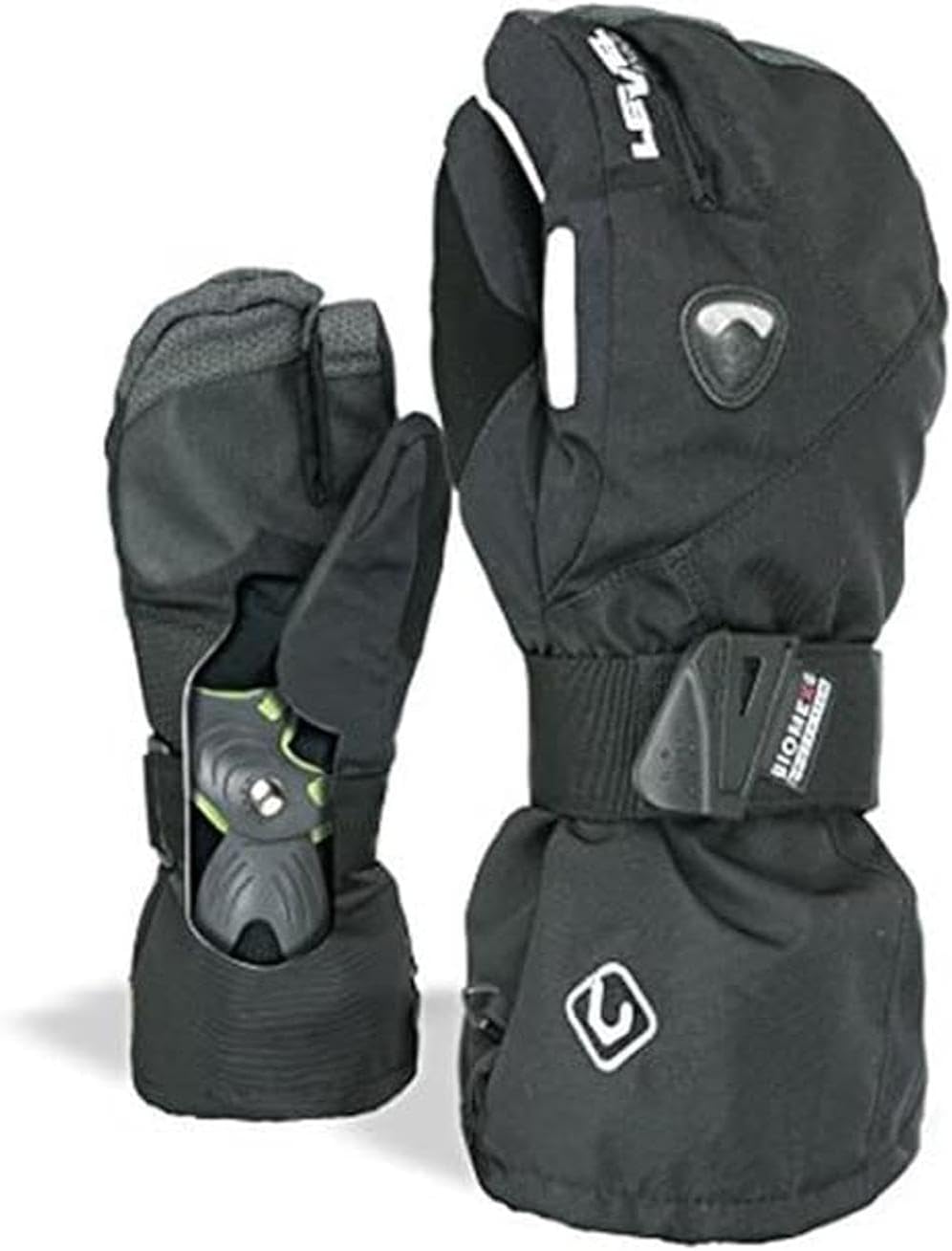 Level Herren Handschuhe Fly Trigger, Black, 10, 1031UT