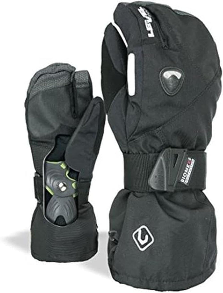 Level Herren Handschuhe Fly Trigger, Black, 10, 1031UT