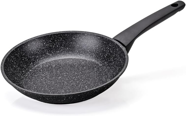 Moneta Magnolia Stone Black Kochtopfset 8-teilig, auch für Induktion. Batteria 8 pezzi Schwarz, Batt