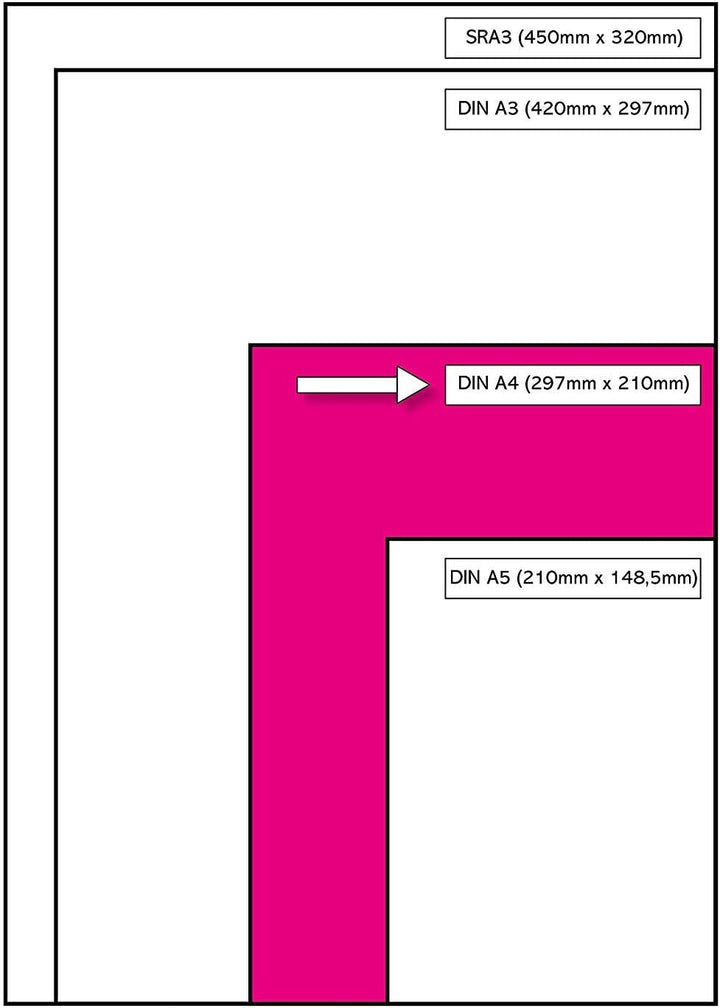 Hewlett Packard Büropapier A4 80 g/m² nicht geriest 1 Karton mit 2500 Blatt weiss