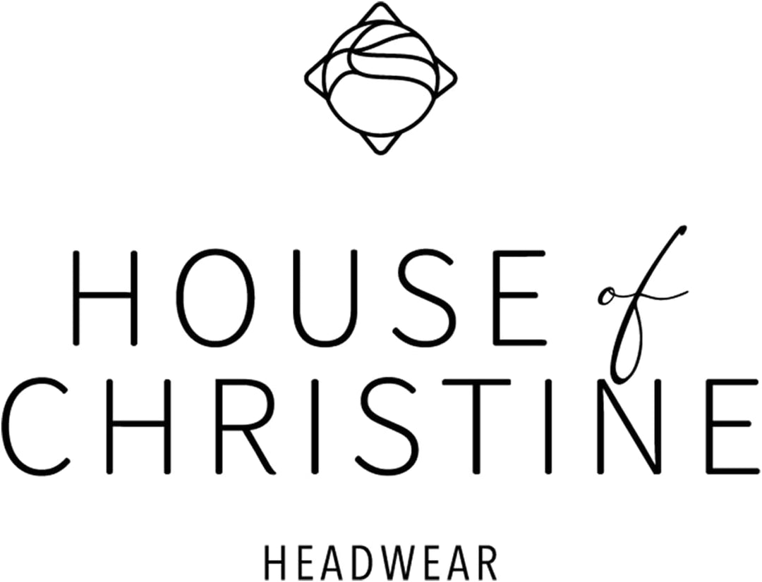 Christine Headwear Damen • - EMMY V turban Black, Black matte'n'shiny, Einheitsgrösse EU
