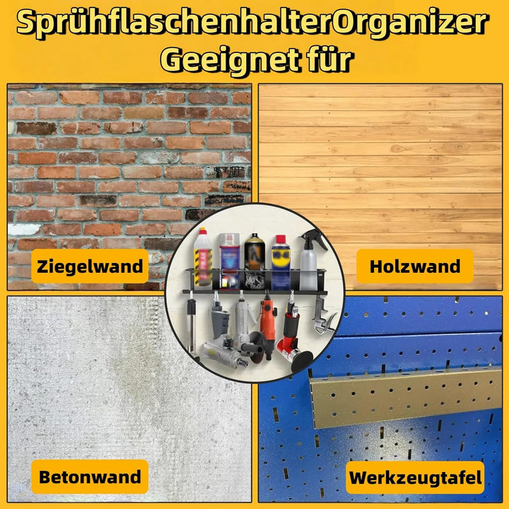 2 PCS Dosenhalter Werkstatt Sprühdosenhalter Spraydosenhalter Airbrush Halter Organizer Werkstatt Ha