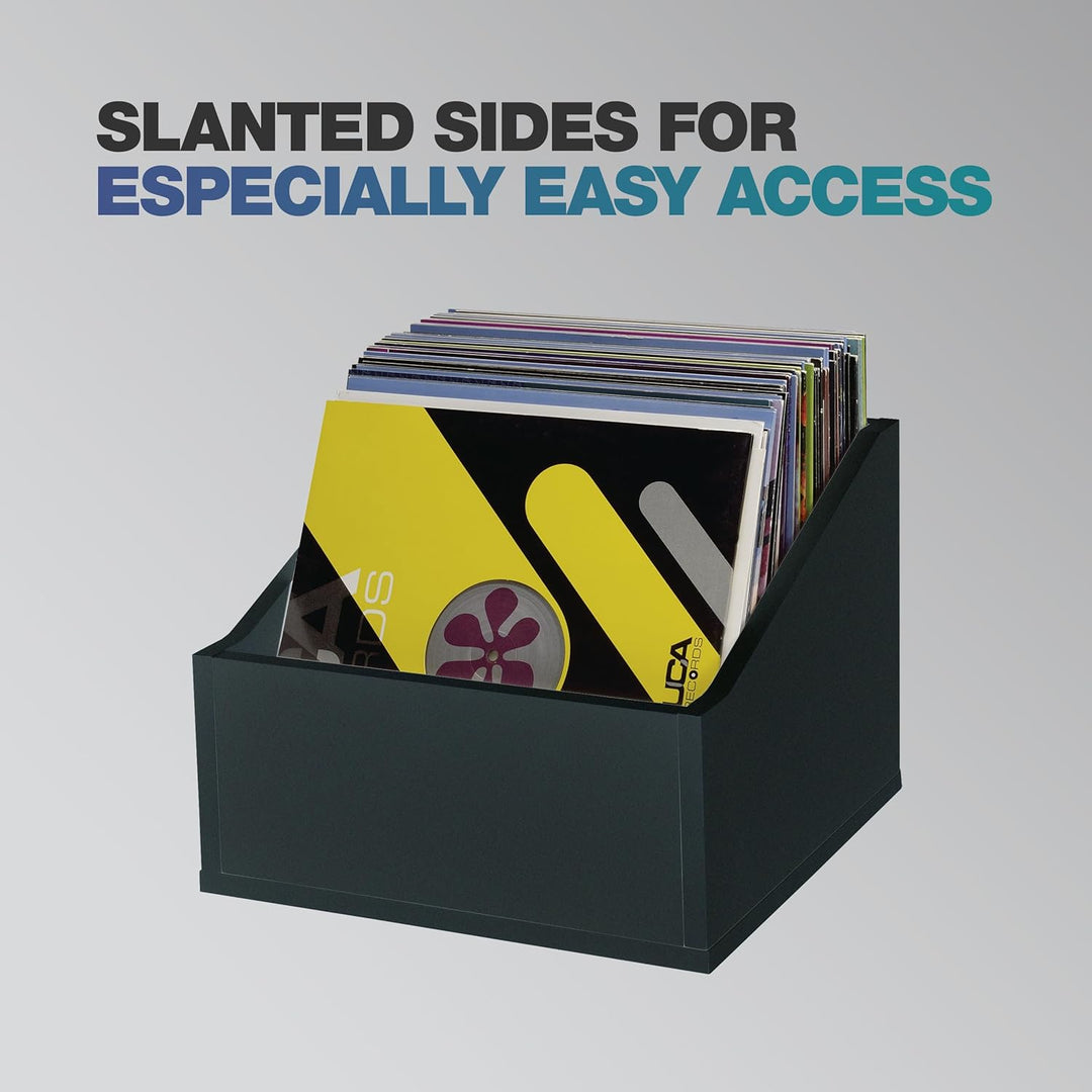 Glorious Record Box advanced black 110 - bis zu 110 Platten im 12''-Format, optisch abgestimmt, Lief