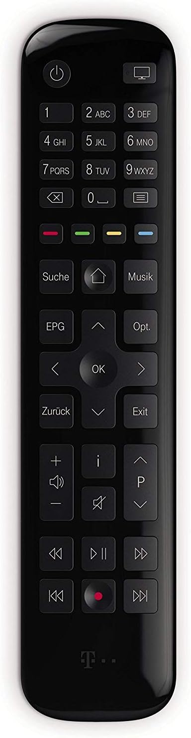 Telekom Media Receiver 401 schwarz mit 500 GB Festplatte Entertain UHD TV