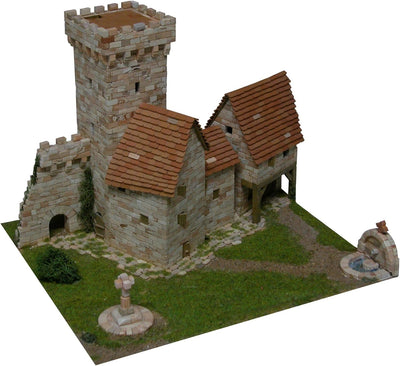 Asiatische aedes1256 31 x 26 x 5 cm Mittelalter Tower Model Kit