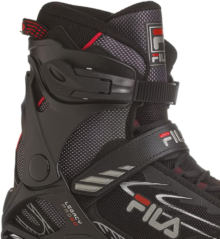 FILA Skates Legacy Pro 80 Black/Red 16272 schwarz 41, 16272 schwarz 41