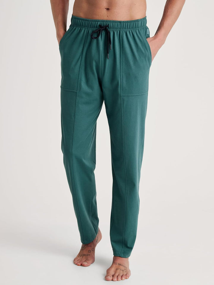 CALIDA RMX Lounge Jogginghose Herren, mit Seitentaschen 46-48 Philo Green, 46-48 Philo Green