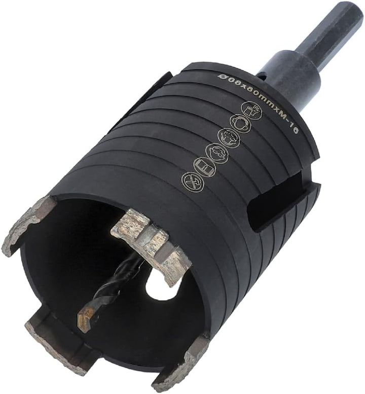 BTEC – Diamant Dosensenker 68 mm mit M16-Aufnahme + 80 mm Nutzlänge – Dosenbohrer für Mauerwerk, Kal