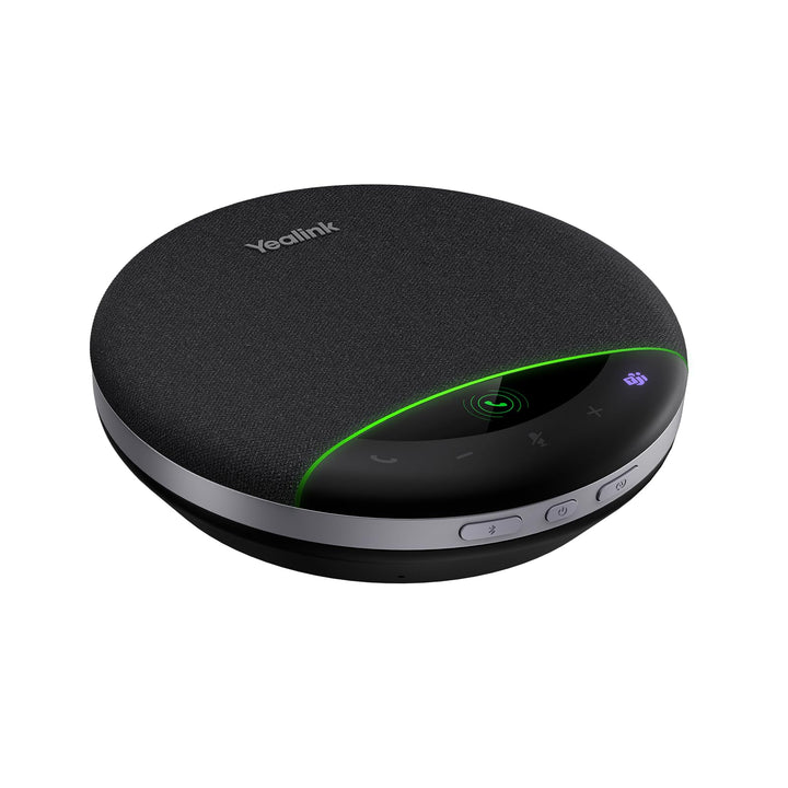 Yealink SP96 Bluetooth Konferenzlautsprecher, Tragbarer Lautsprecher mit 30 m Reichweite, 6 Mikrofon