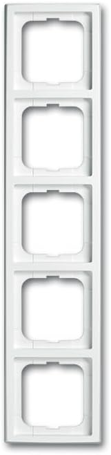 Busch-Jaeger BUSC 1725-184 5fach Rahmen 5-Fach, Weiss