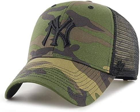 '47 New York Yankees Adjustable Cap Clean Up MLB New York Yankees 32 Grün, New York Yankees 32 Grün