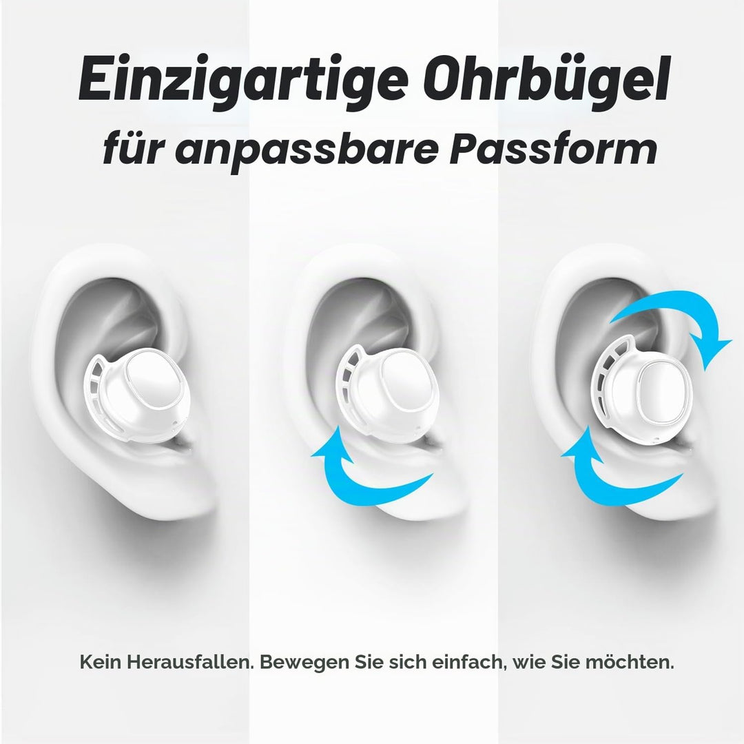 Tribit Bluetooth Kopfhörer, Kopfhörer Kabellos Bluetooth 5.3, Touch Control Kopfhörer mit Mikrofon E
