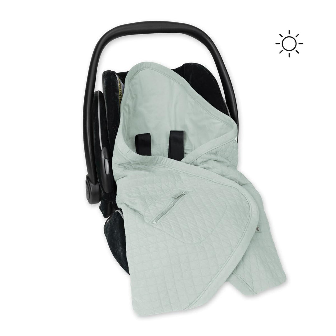 BEMINI Wickeldecke Quilted + Jersey Lunar, Lunar