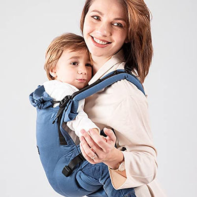 Isara The One Bluestone Babytrage - verstellbaren Babybauchtrage - 3-20 kg - Für Neugeborenen ab geb