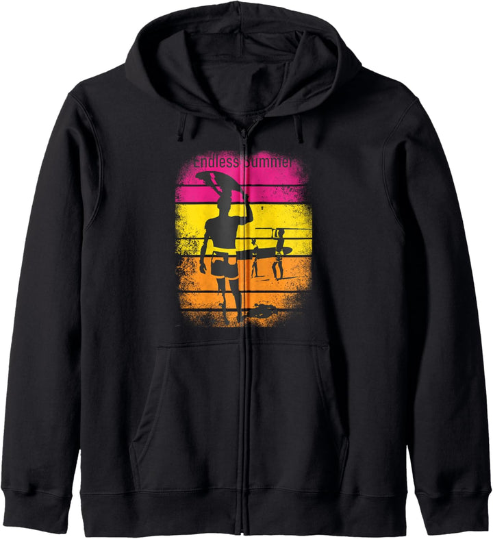 Vintage Endless Summer Kapuzenjacke