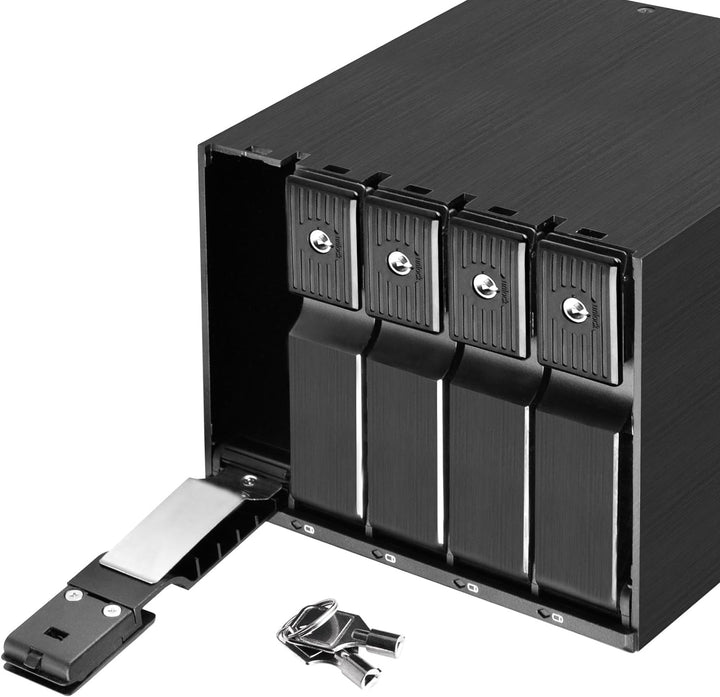 SilverStone Technology SST-FS305-12G - trägerloser 3 x 5,25" Aluminium Hot Swap Festplatten-Wechselr