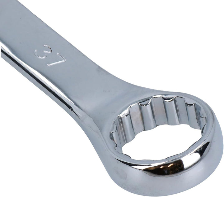 37 mm metrischer Kombi-Ringschlüssel, extra langer Bi-Hex-Ring