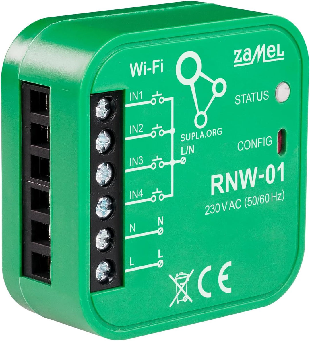 Supla Zamel 4 Wi-Fi Eingänge Interface