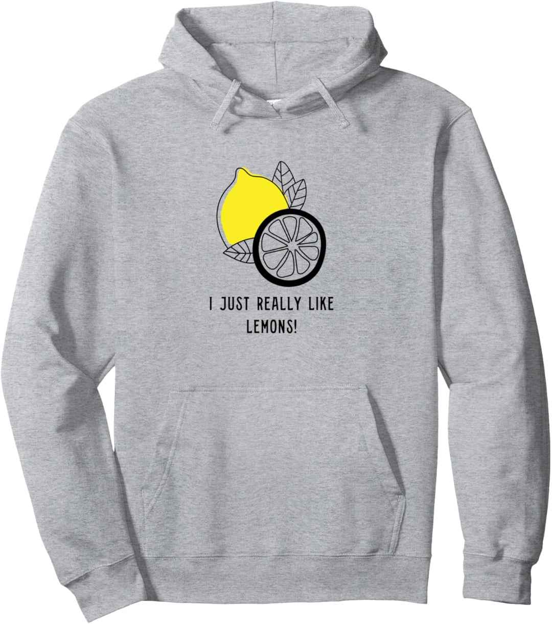 Ironisches Zitat Sommer Zitronensaft Limonade Pullover Hoodie