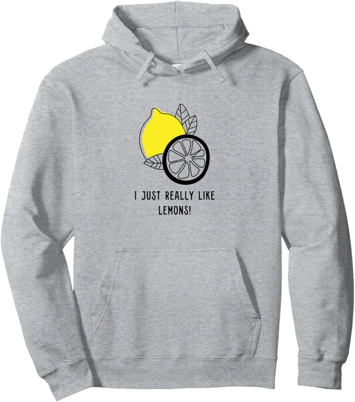 Ironisches Zitat Sommer Zitronensaft Limonade Pullover Hoodie