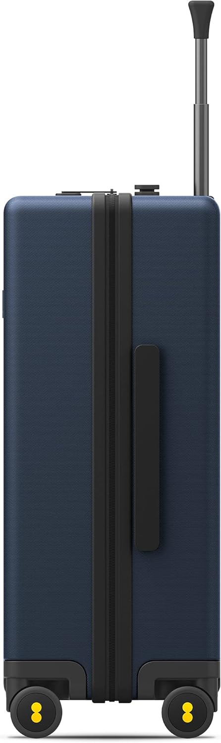 LEVEL8 Koffer Trolley, Rollkoffer Reisekoffer Hartschalen 4 Rollen, Spinner Handgepäck,TSA, 100% PC,