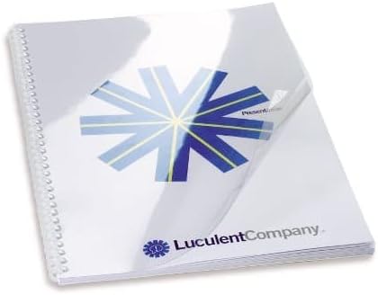 GBC HiClear Bindemappen PVC 200 Micron A3 Superklar - Packung mit 100 200 Micron 100 Stück, 200 Micr