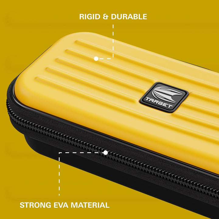 Target Darts Takoma Regular Darts Case - Holds x 1 Satz Darts Brieftasche Gelb, Gelb