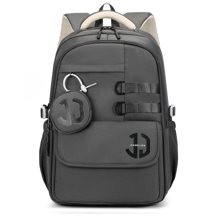 JANSBEN Wasserdichter Schulrucksack für Teenager Jungen und Mädchen, Mehrfachfach Design für Schule