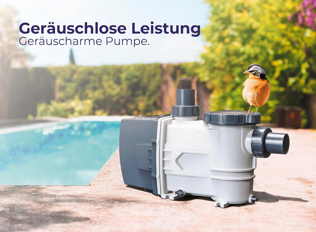 Gre VSG75 – Variable Geschwindigkeits-Poolpumpe für Pools mit einem Volumen bis zu 65 m³. 750 W Leis