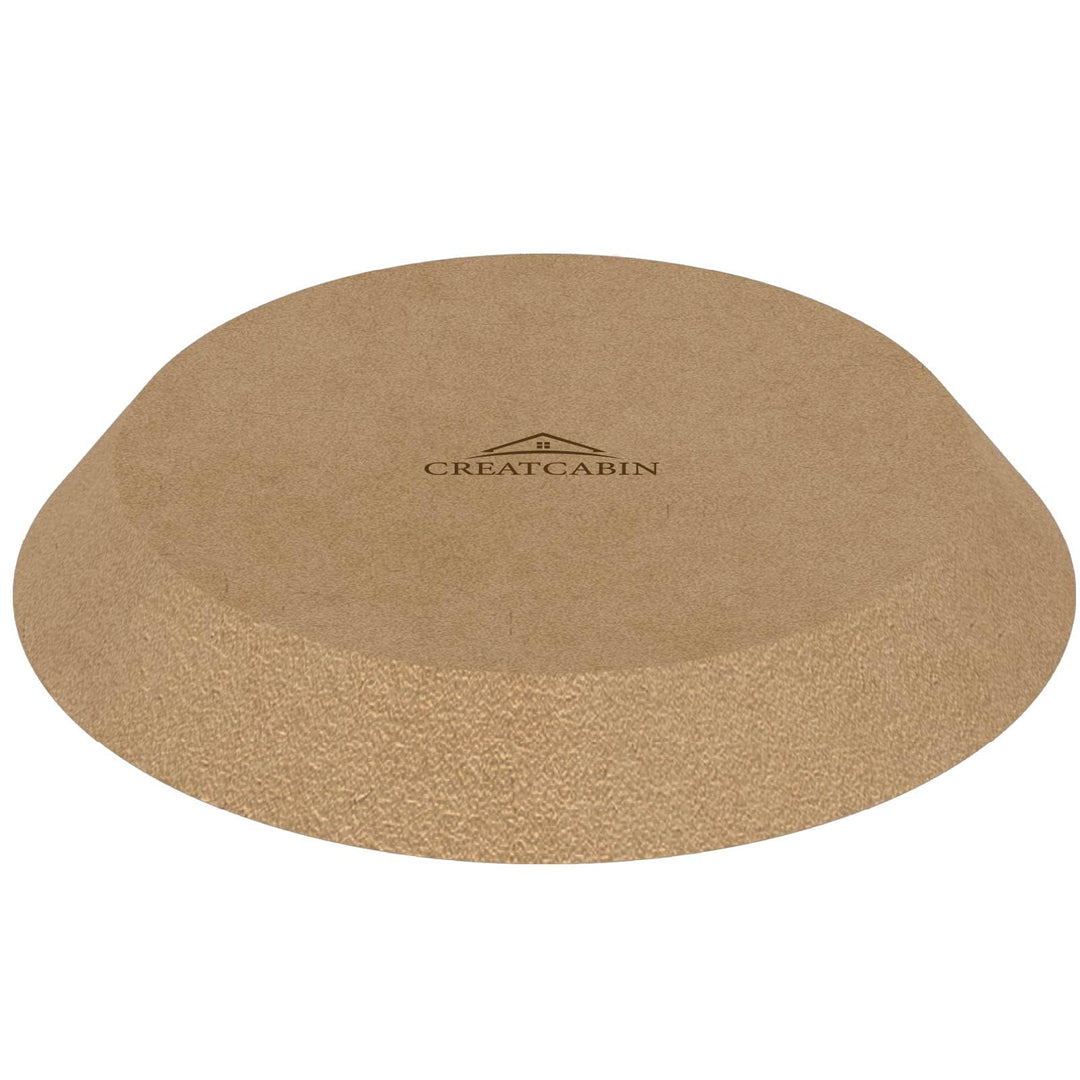 CREATCABIN Runde Formen Keramikplatten Holzformen Für Töpferwaren Formwerkzeuge Für Tontöpferwaren K